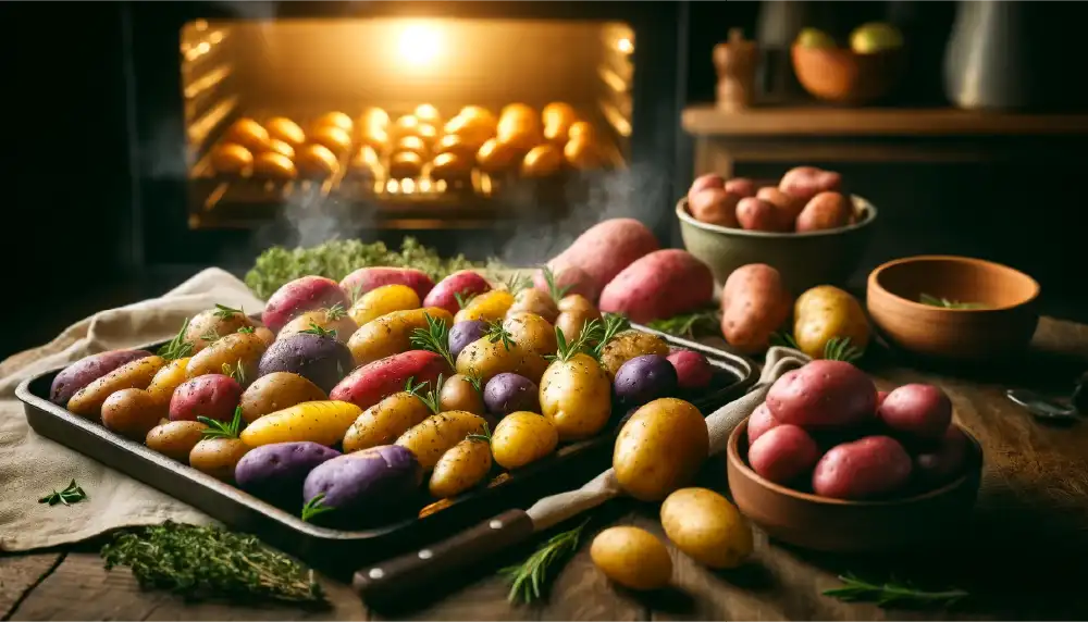 Image showing Discovering the Delights of Fingerling Potatoes.