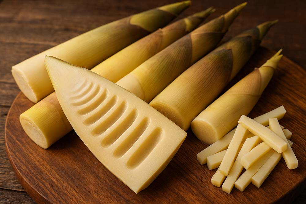 Discover the Crunch: Bamboo Shoots at Alphas Produce