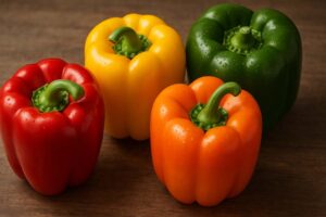 Image depicting The Bold & Bright World of Bell Peppers at Alphas Produce.